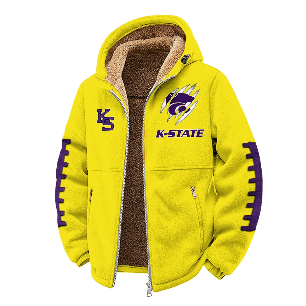 The Wildcat Power Winter Fleece Jacket, High-Performance Trail Jacket HVN1445KS - Yellow - Image 2
