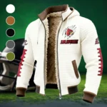 The Cardinals Fleece-Lined Hooded Jacket, Elite Athlete Winter Jacket HVN1445LC - White
