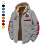 The Cardinals Winter Fleece Jacket, Multi-Sport Winter Layer HVN1445LC - Grey