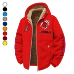 The Cardinals Winter Fleece Jacket, Multi-Sport Winter Layer HVN1445LC - red