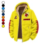 The Cardinals Winter Fleece Jacket, Multi-Sport Winter Layer HVN1445LC - Yellow