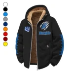 The 901 Tigers Winter Fleece Jacket, Luxe Microfleece Pullover HVN1445ME - Black