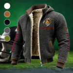 The Minnesota Pride Fleece-Lined Hooded Jacket, Storm-Ready Fleece-Lined Coat HVN1445MG - Grey