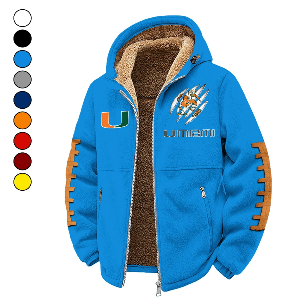 The Hurricane Winter Fleece Jacket, Cold Weather Hiking Fleece HVN1445MH - cyan