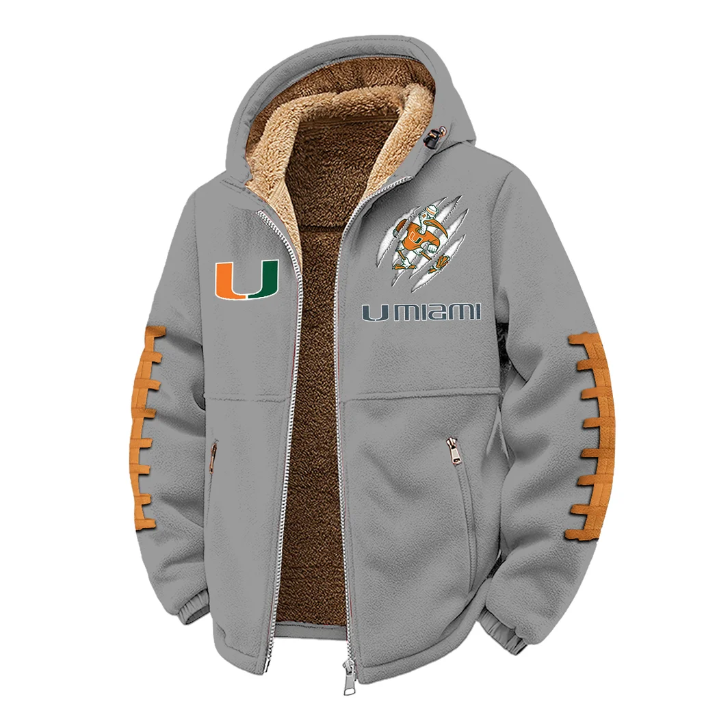 The Hurricane Winter Fleece Jacket, Cold Weather Hiking Fleece HVN1445MH - Grey - Image 2