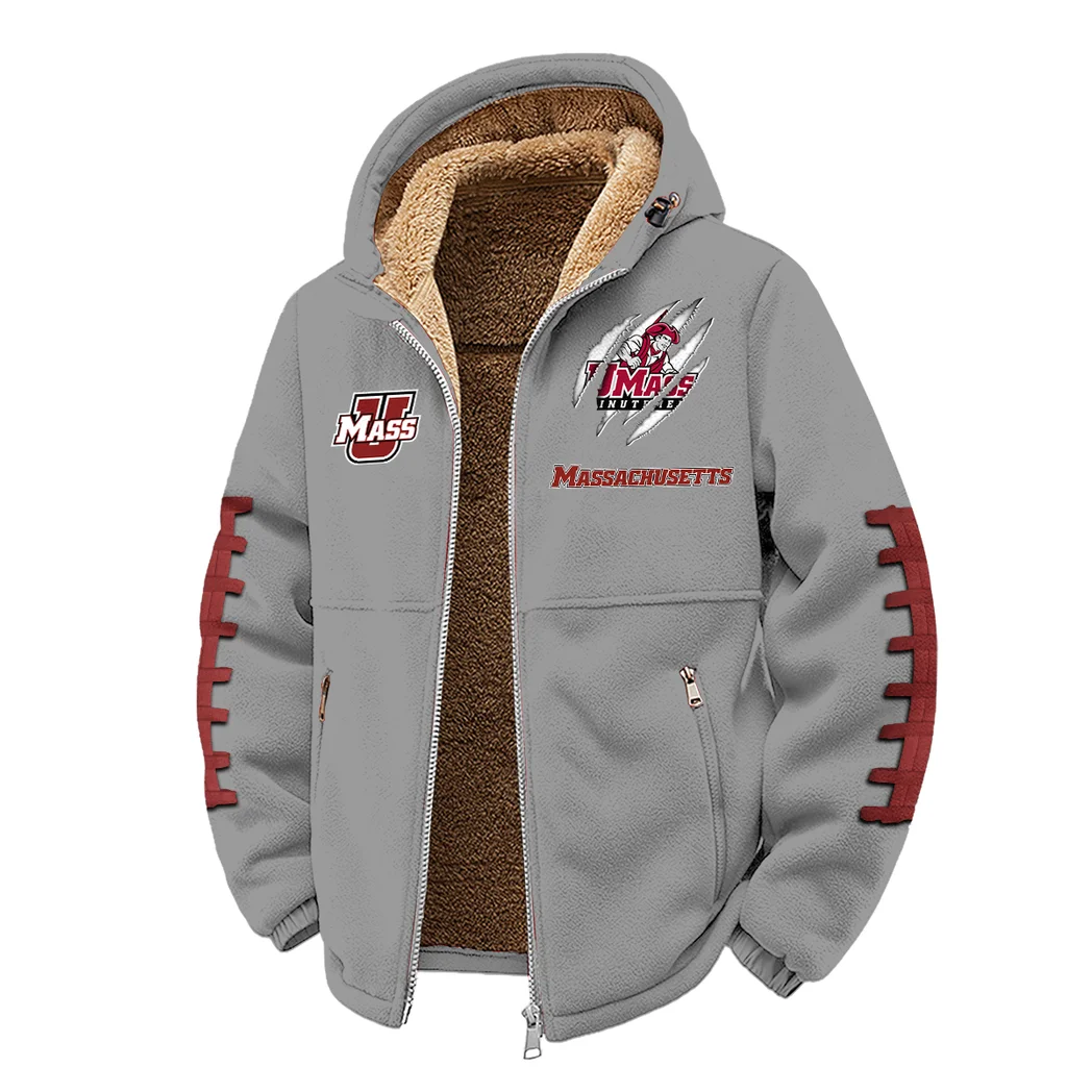 The Amherst Force Winter Fleece Jacket, Cross-Training Thermal Zip HVN1445MM - Grey - Image 2