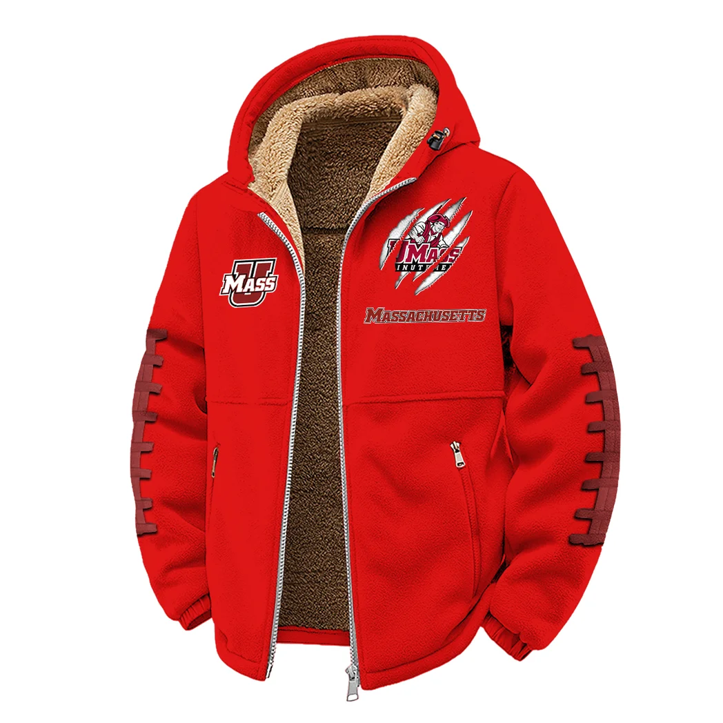 The Amherst Force Winter Fleece Jacket, Cross-Training Thermal Zip HVN1445MM - red - Image 2