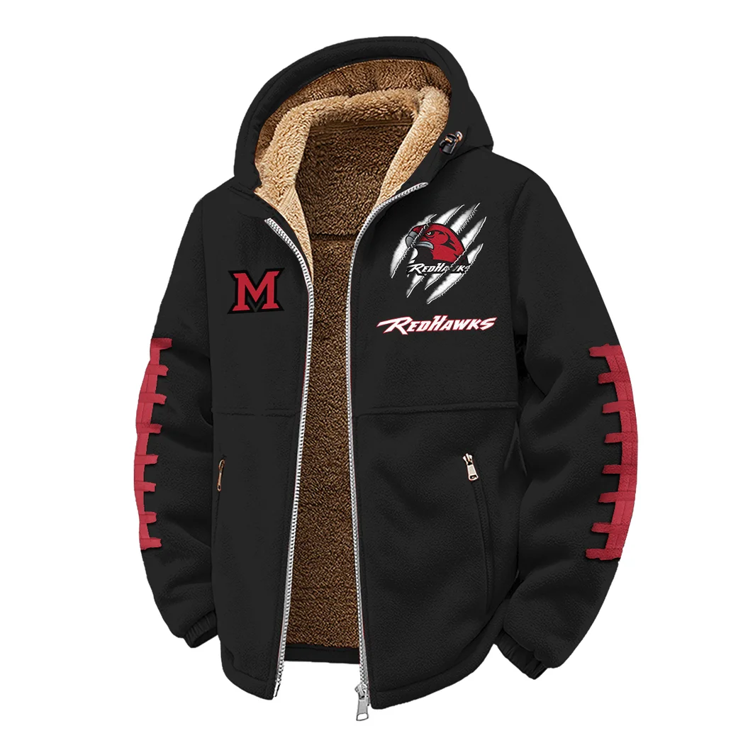 Cradle of Coaches Winter Fleece Jacket, Ski & Snowboard Mid-Layer HVN1445MO - Black - Image 2