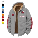 Cradle of Coaches Winter Fleece Jacket, Ski & Snowboard Mid-Layer HVN1445MO - Grey