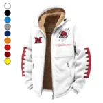 Cradle of Coaches Winter Fleece Jacket, Ski & Snowboard Mid-Layer HVN1445MO - White