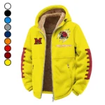 Cradle of Coaches Winter Fleece Jacket, Ski & Snowboard Mid-Layer HVN1445MO - Yellow