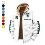 The Spartan Ambush Winter Fleece Jacket, Ultra-Soft Fleece Shell HVN1445MS - White