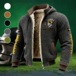 The Show-Me Tigers Fleece-Lined Hooded Jacket, Rugged Terrain Fleece Hoody HVN1445MT - Grey