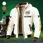 The Show-Me Tigers Fleece-Lined Hooded Jacket, Rugged Terrain Fleece Hoody HVN1445MT - White