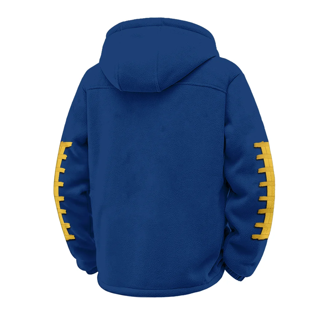 The Show-Me Tigers Winter Fleece Jacket, Brushed Interior Winter Fleece HVN1445MT - Navy - Image 3