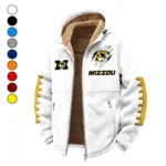 The Show-Me Tigers Winter Fleece Jacket, Brushed Interior Winter Fleece HVN1445MT - White