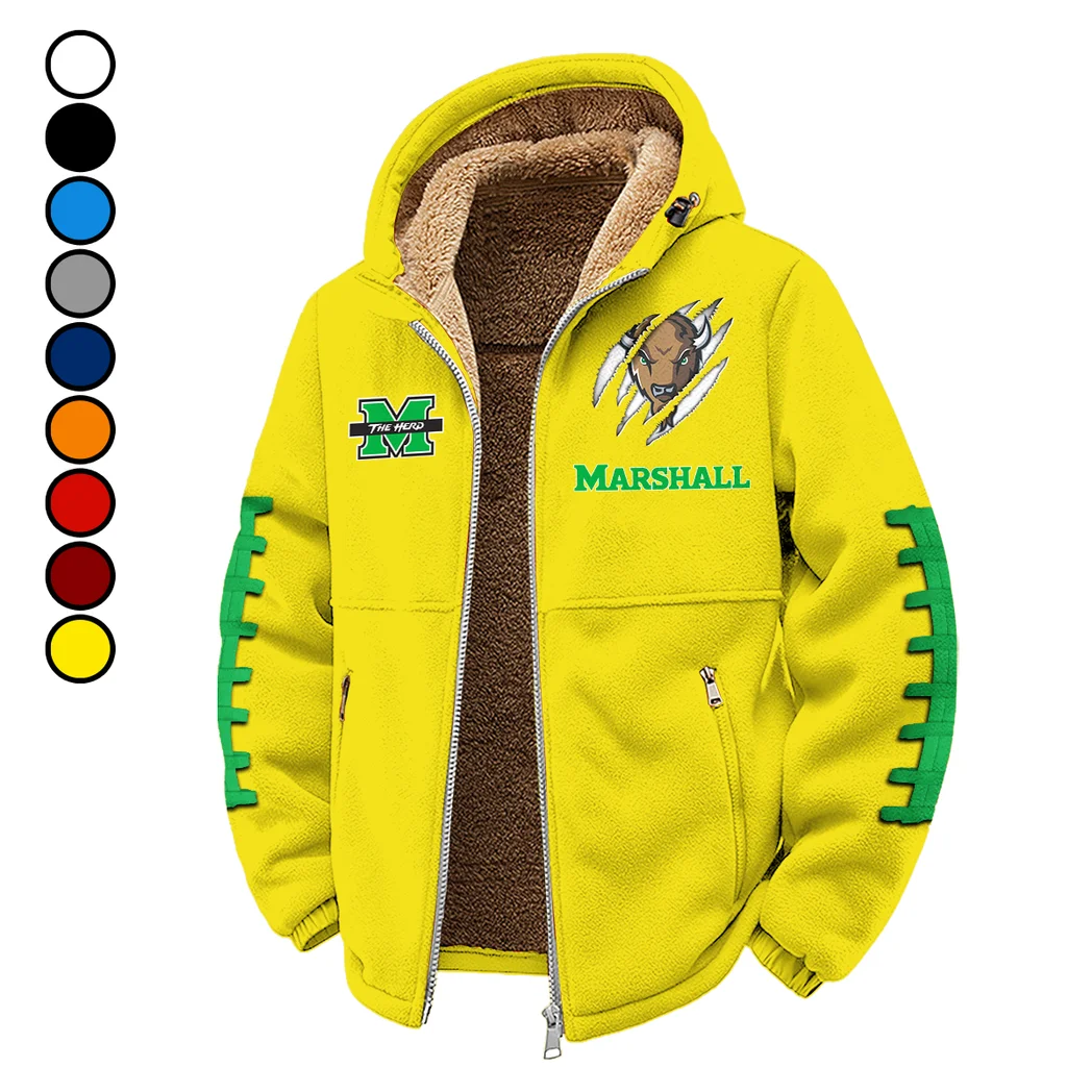 The Herd Power Winter Fleece Jacket, Anti-Pill Thermal Fleece HVN1445MT - Yellow