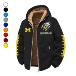 The Victors Winter Fleece Jacket, High-Density Comfort Fleece HVN1445MW - Black