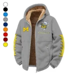 The Victors Winter Fleece Jacket, High-Density Comfort Fleece HVN1445MW - Grey