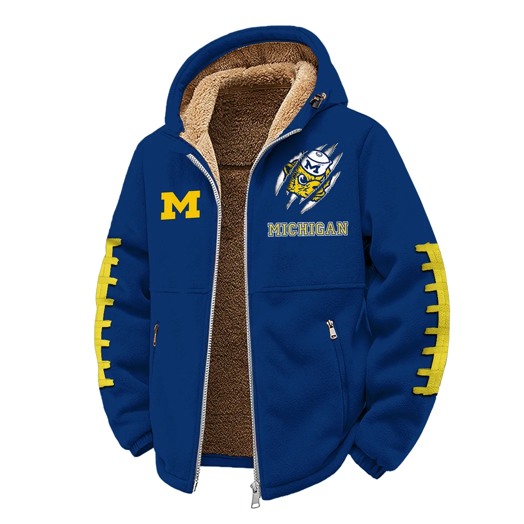 The Victors Winter Fleece Jacket, High-Density Comfort Fleece HVN1445MW - Navy - Image 2