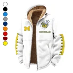 The Victors Winter Fleece Jacket, High-Density Comfort Fleece HVN1445MW - White