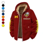 The Victors Winter Fleece Jacket, High-Density Comfort Fleece HVN1445MW - Wine