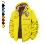 The Victors Winter Fleece Jacket, High-Density Comfort Fleece HVN1445MW - Yellow