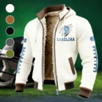 The Carolina Spirit Fleece-Lined Hooded Jacket, High-Density Comfort Fleece HVN1445NC - White