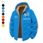 The Carolina Spirit Winter Fleece Jacket, Premium Fleece Barrier HVN1445NC - cyan