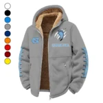 The Carolina Spirit Winter Fleece Jacket, Premium Fleece Barrier HVN1445NC - Grey