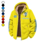 The Carolina Spirit Winter Fleece Jacket, Premium Fleece Barrier HVN1445NC - Yellow