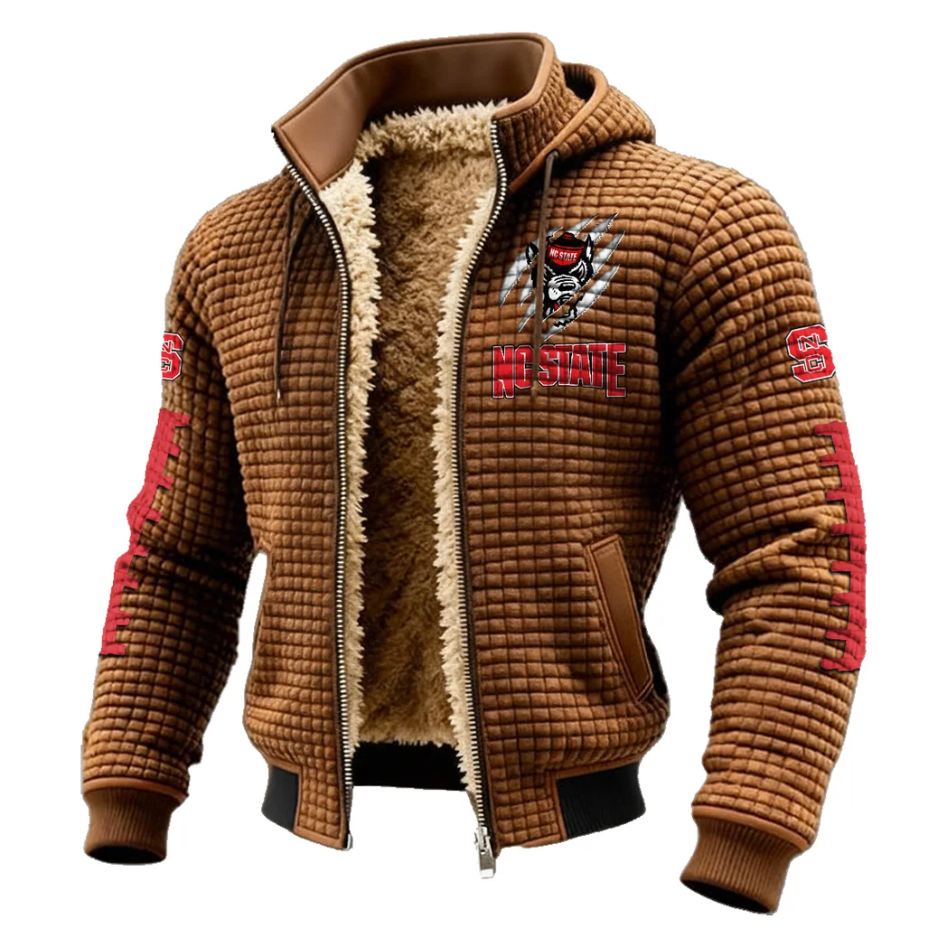 The State Spirit Fleece-Lined Hooded Jacket, Luxe Cloud-Fleece Hooded Shell HVN1445NC - brown - Image 2