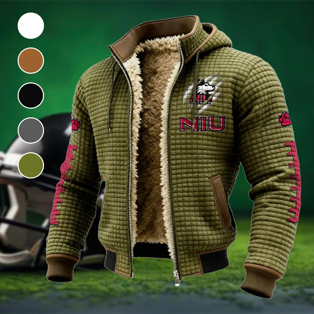 The NIU Spirit Fleece-Lined Hooded Jacket, Breathable Warmth Sport Jacket HVN1445NI - Green