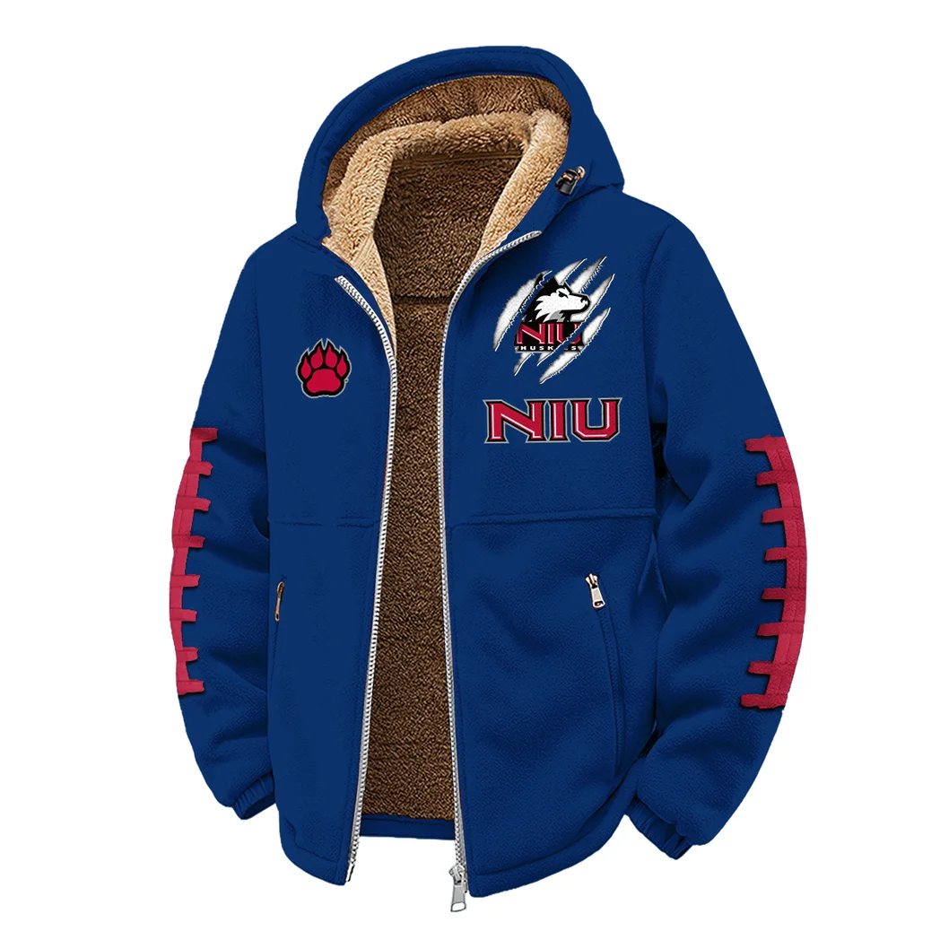The NIU Spirit Winter Fleece Jacket, Multi-Sport Winter Layer HVN1445NI - Navy - Image 2
