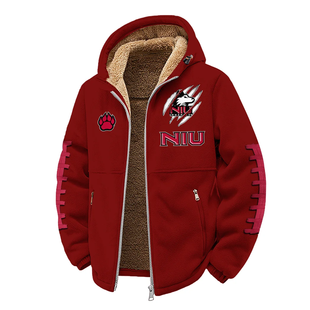 The NIU Spirit Winter Fleece Jacket, Multi-Sport Winter Layer HVN1445NI - Wine - Image 2