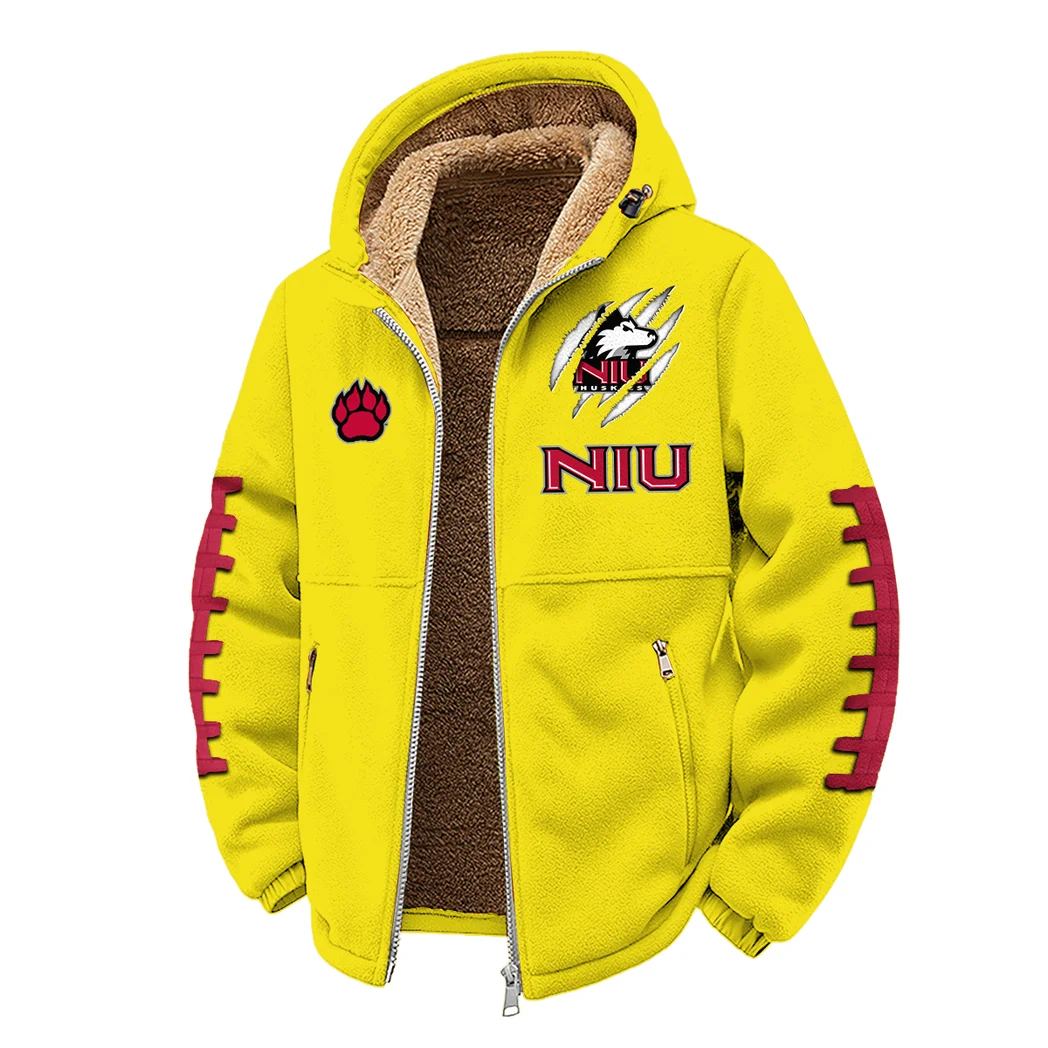 The NIU Spirit Winter Fleece Jacket, Multi-Sport Winter Layer HVN1445NI - Yellow - Image 2