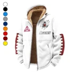 The NMSU Spirit Winter Fleece Jacket, All-Mountain Sport Jacket HVN1445NM - White