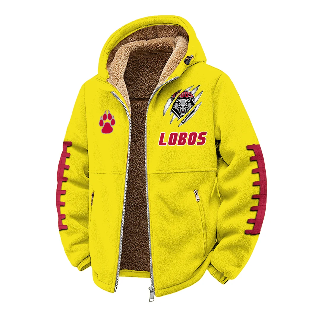 The New Mexico Spirit Winter Fleece Jacket, Snow-Ready Active Fleece HVN1445NM - Yellow - Image 2
