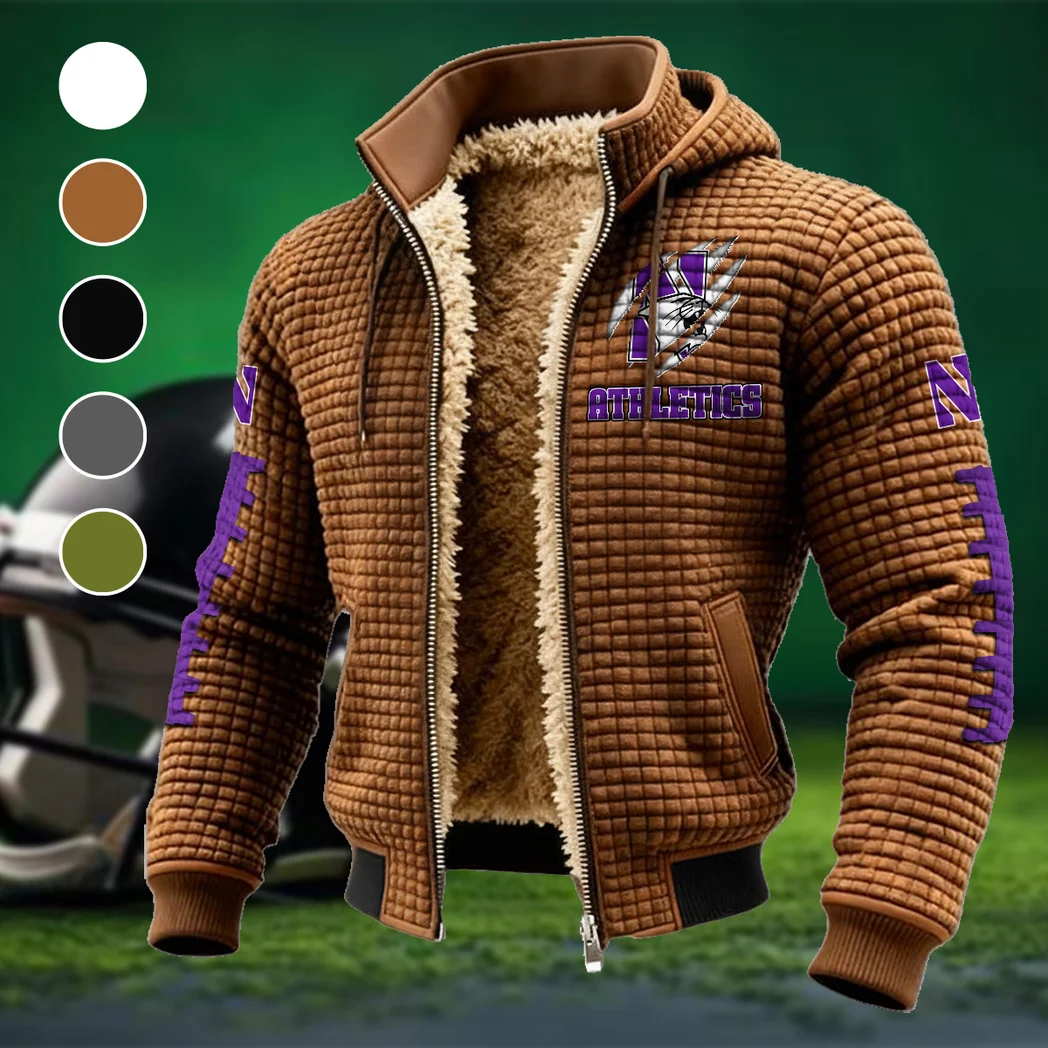 The NU Power Fleece-Lined Hooded Jacket, Sub-Zero Fleece-Lined Shield HVN1445NW - brown