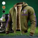 The NU Power Fleece-Lined Hooded Jacket, Sub-Zero Fleece-Lined Shield HVN1445NW - Green