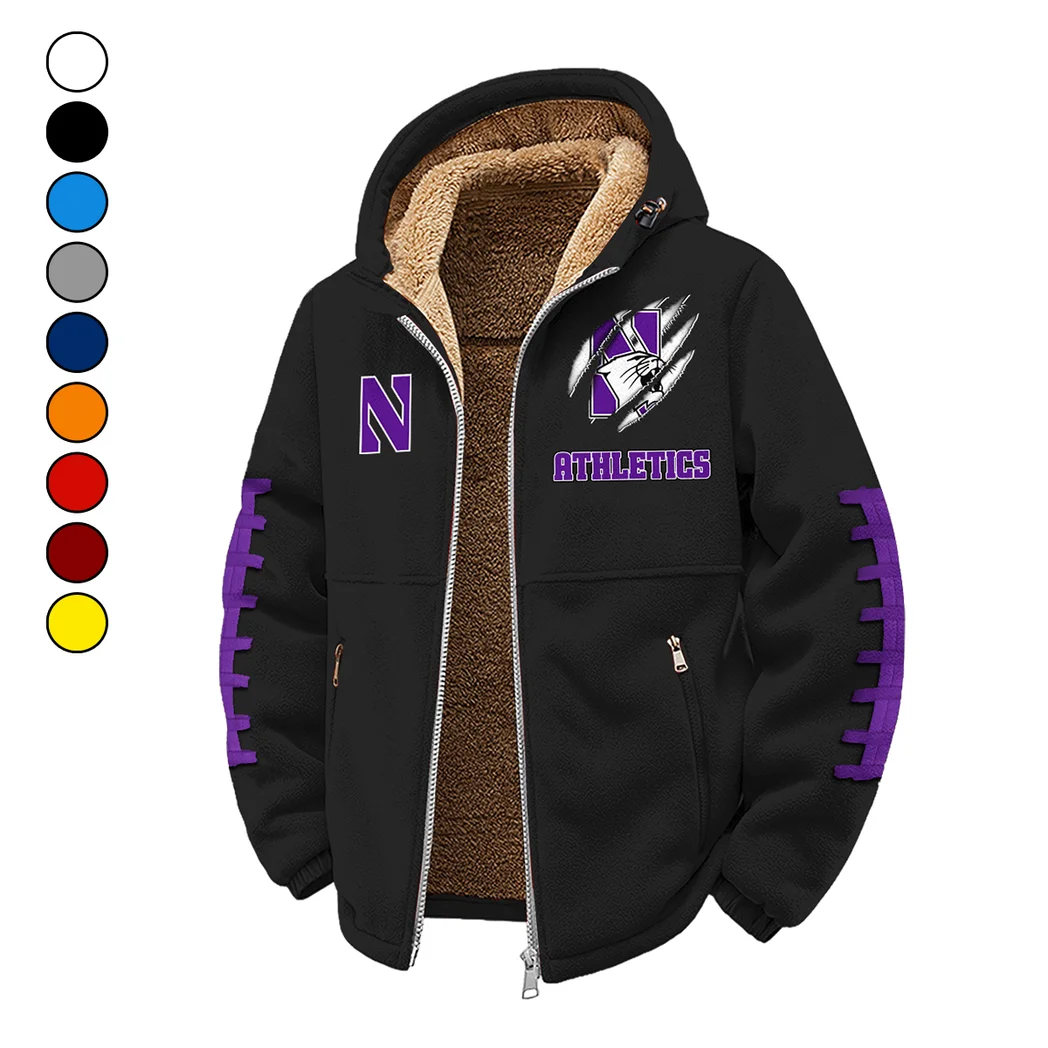 The NU Power Winter Fleece Jacket, Cold Weather Hiking Fleece HVN1445NW - Black