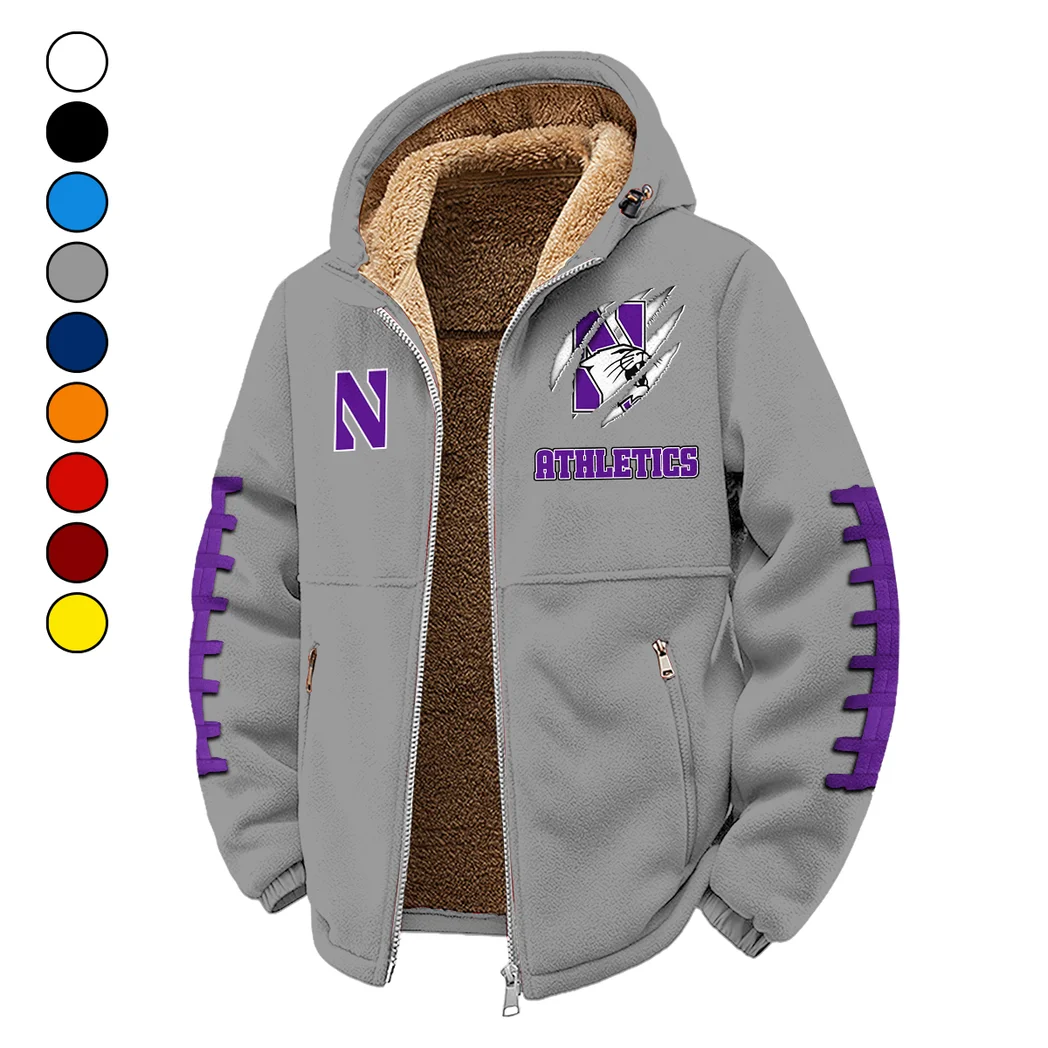 The NU Power Winter Fleece Jacket, Cold Weather Hiking Fleece HVN1445NW - Grey