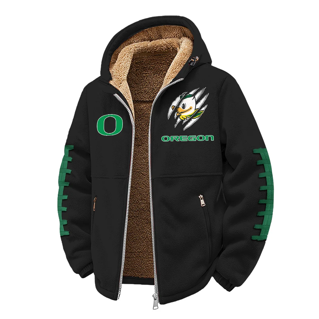 The Duck Elite Winter Fleece Jacket, Cross-Training Thermal Zip HVN1445OD - Black - Image 2