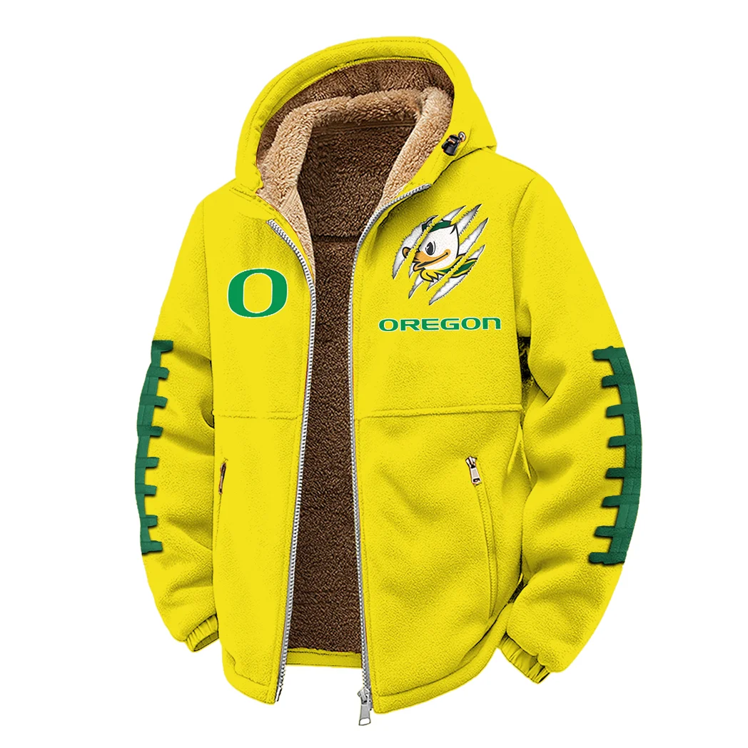The Duck Elite Winter Fleece Jacket, Cross-Training Thermal Zip HVN1445OD - Yellow - Image 2
