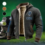 The ODU Elite Fleece-Lined Hooded Jacket, Cold-Snap Defense Jacket HVN1445OD - Grey