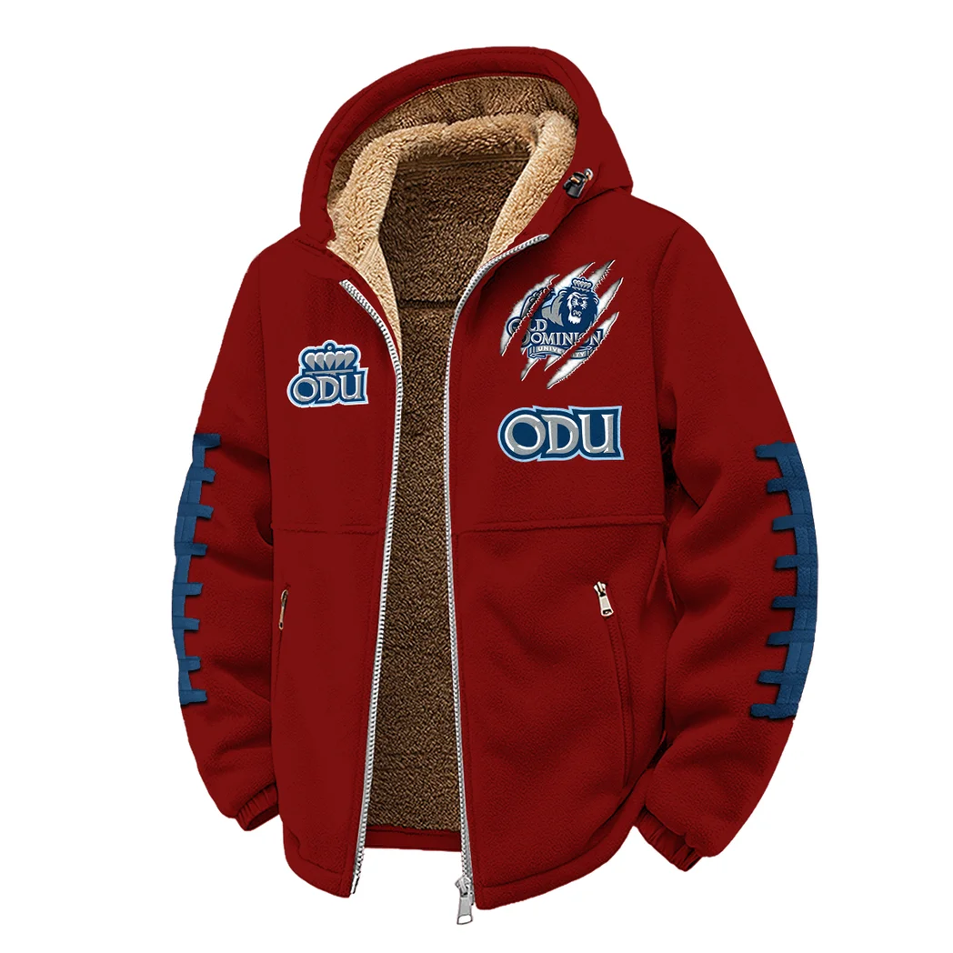 The ODU Elite Winter Fleece Jacket, Ski & Snowboard Mid-Layer HVN1445OD - Wine - Image 2