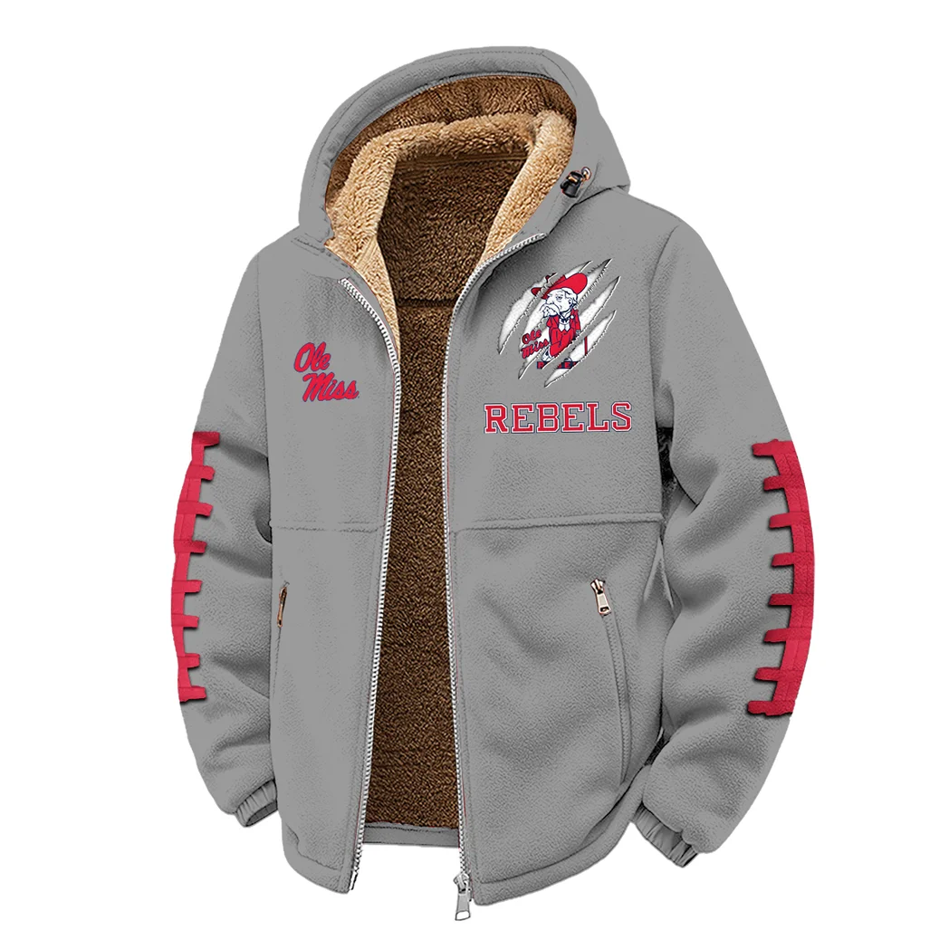 The Landsharks Winter Fleece Jacket, Winter Endurance Jacket HVN1445OM - Grey - Image 2
