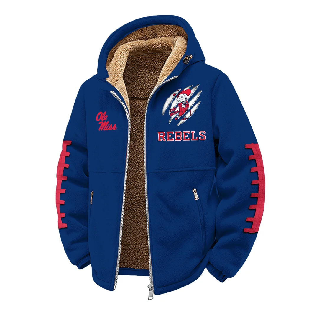 The Landsharks Winter Fleece Jacket, Winter Endurance Jacket HVN1445OM - Navy - Image 2