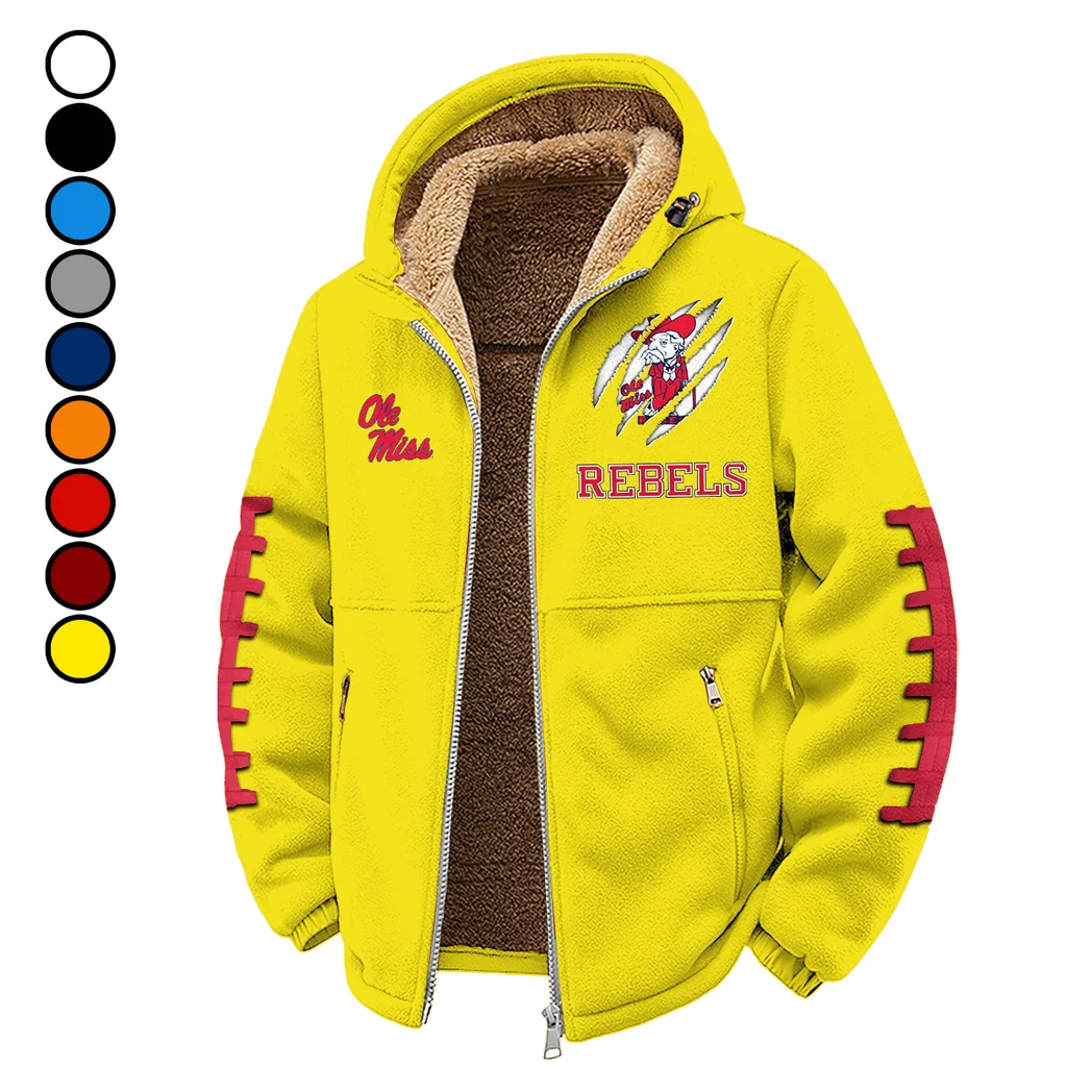 The Landsharks Winter Fleece Jacket, Winter Endurance Jacket HVN1445OM - Yellow