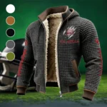 Normanâ€™s Finest Fleece-Lined Hooded Jacket, Ultra-Soft Plush Lined Jacket HVN1445OS - Grey